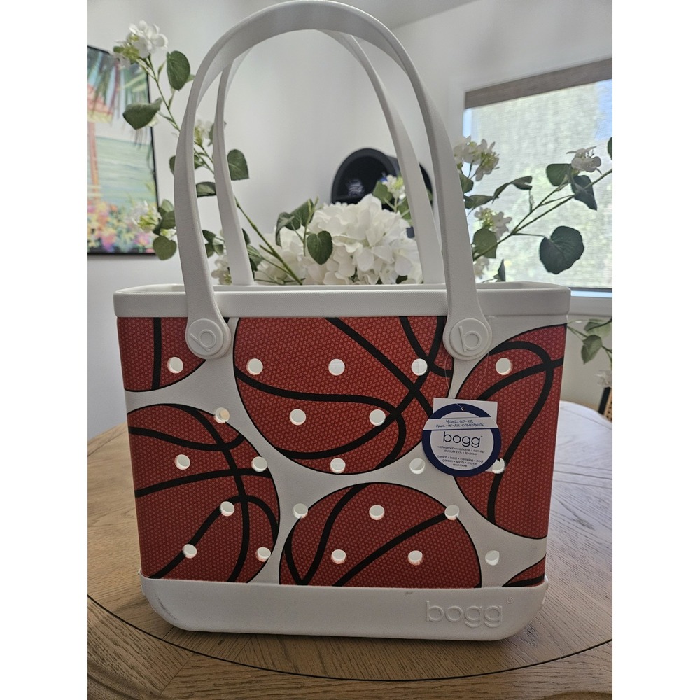 Bogg Bag Basketball Baby Bogg Medium Size Waterproof Tote With Accessory Pouch